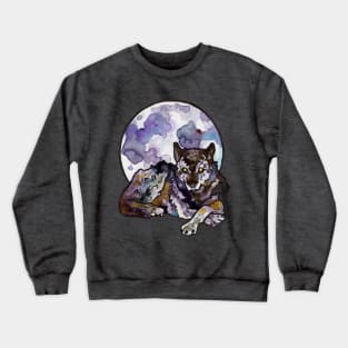 Wolf Moon Crewneck Sweatshirt